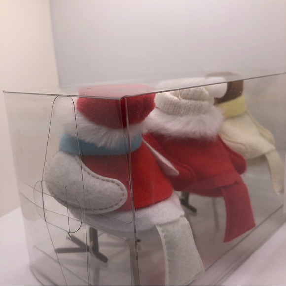 2023 Featherly Friends: Flock of 3 mini birds with scarves (Wondershop Target) - Picture 7 of 7
